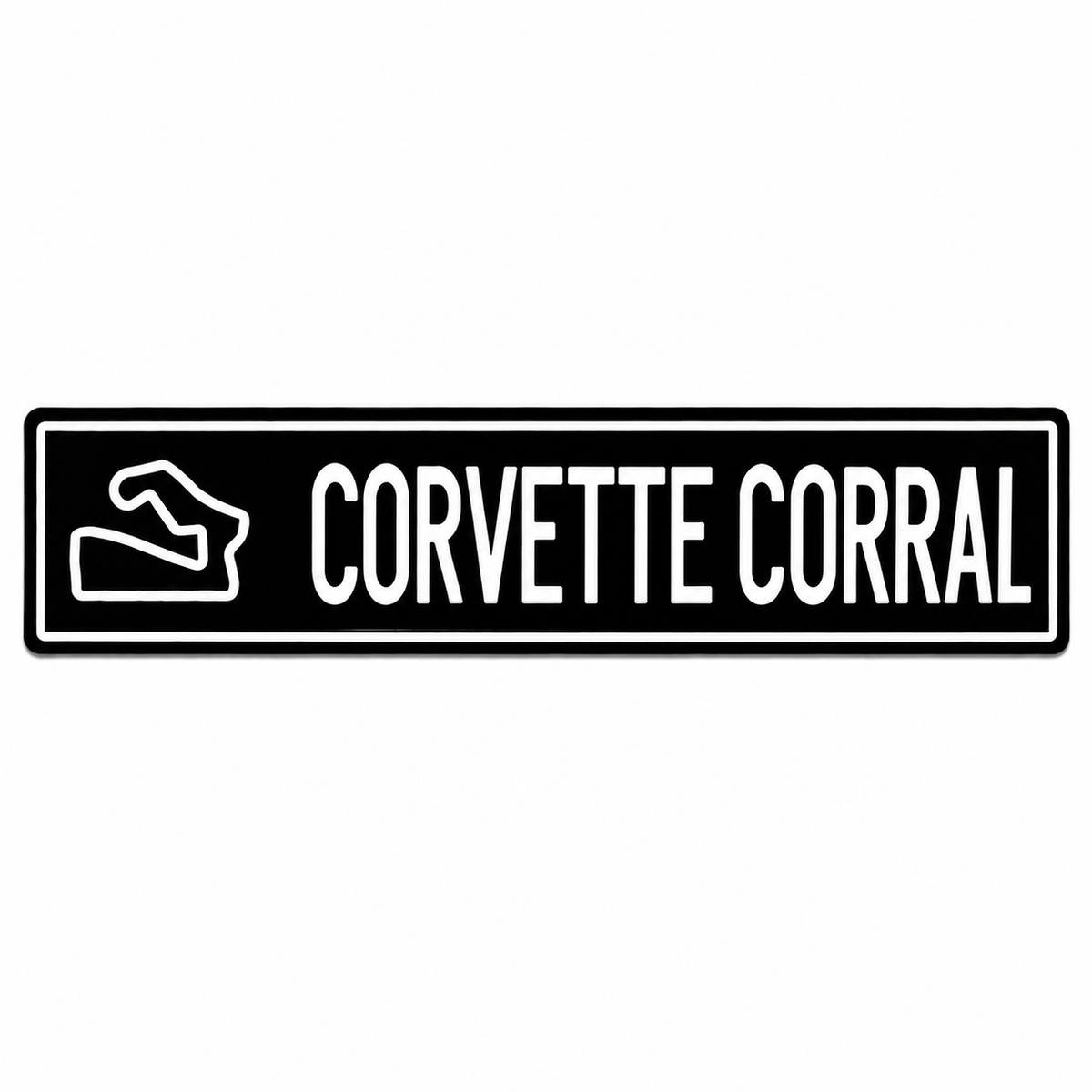 Corvette Corral Magnet