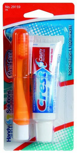 Travel Toothpaste & Toothbrush