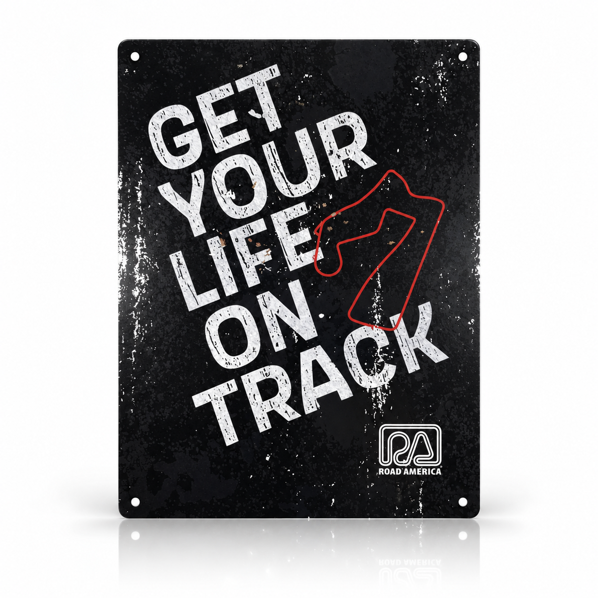 Life on Track Sign