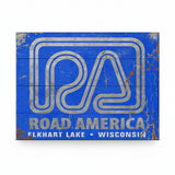 RA Logo Sign Wood