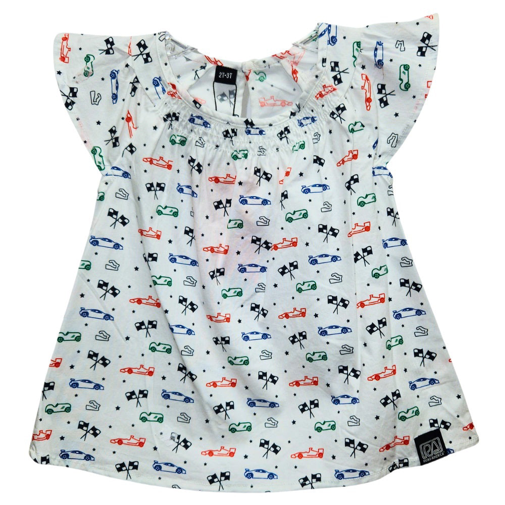 Toddler Race Car Tunic