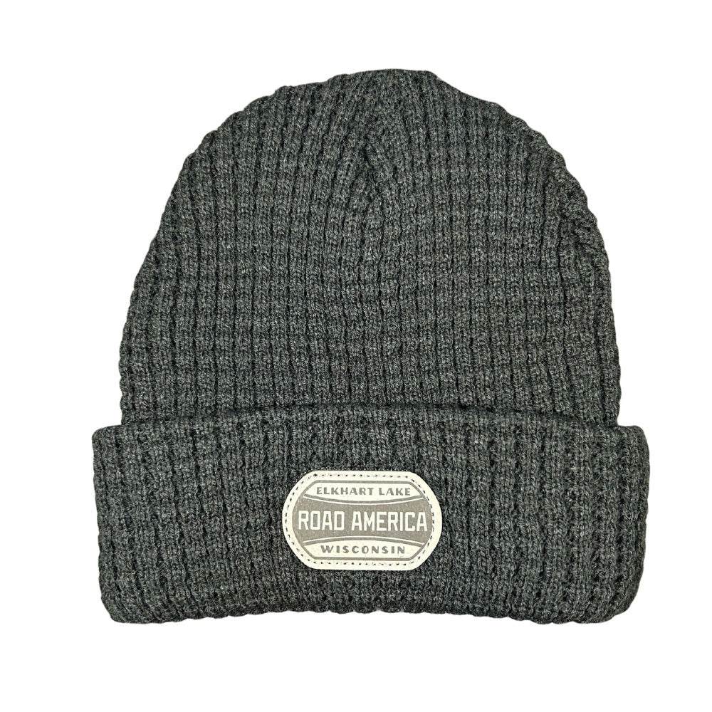 RA Waffle Knit Beanie
