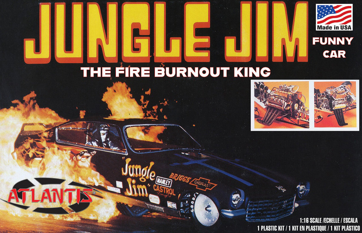 Jungle Jim Funny Car 1/16 BIG SCALE