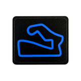 Track Outline 2.25 in. Sticker