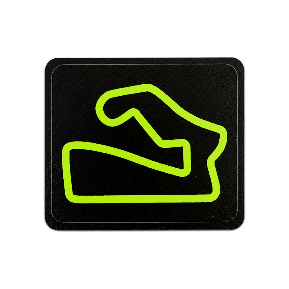 Track Outline 2.25 in. Sticker