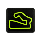 Track Outline 2.25 in. Sticker