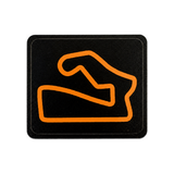 Track Outline 2.25 in. Sticker