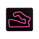 Track Outline 2.25 in. Sticker