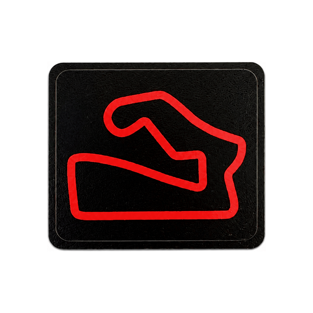 Track Outline 2.25 in. Sticker