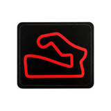 Track Outline 2.25 in. Sticker