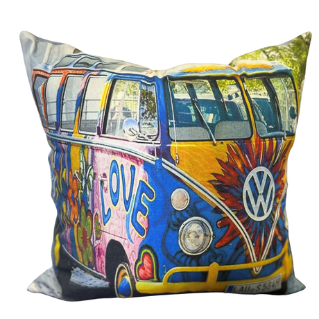 VW Canvas Pillow