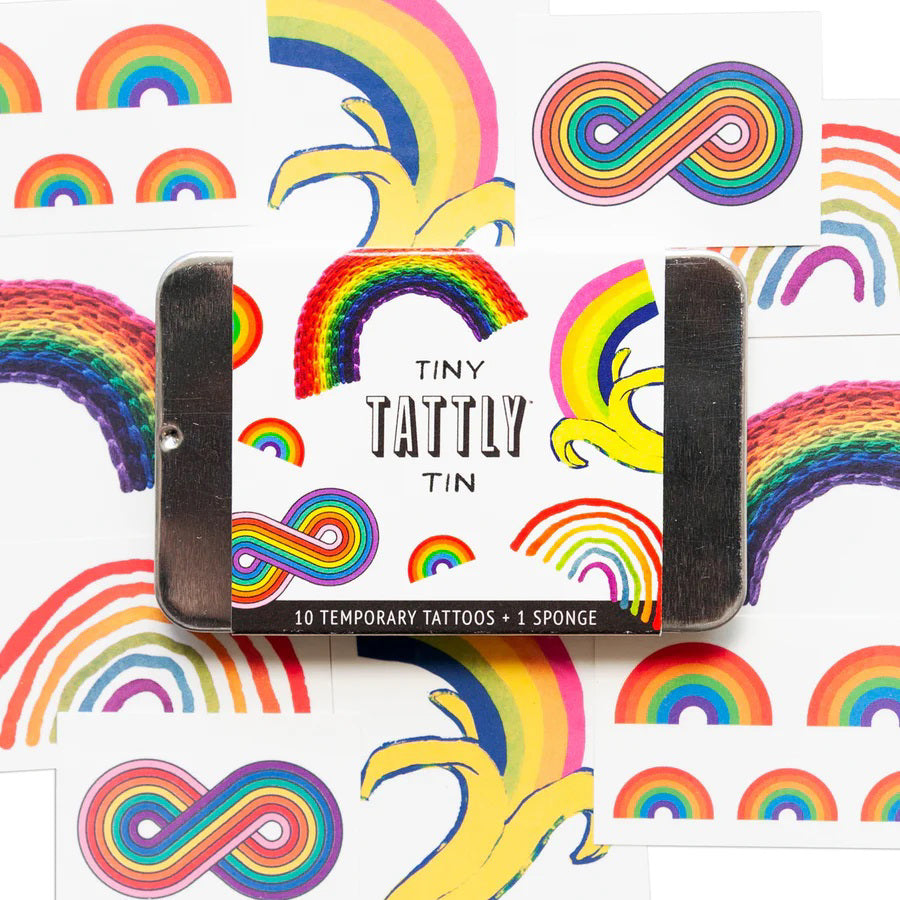 Rainbow Tattoo Tin