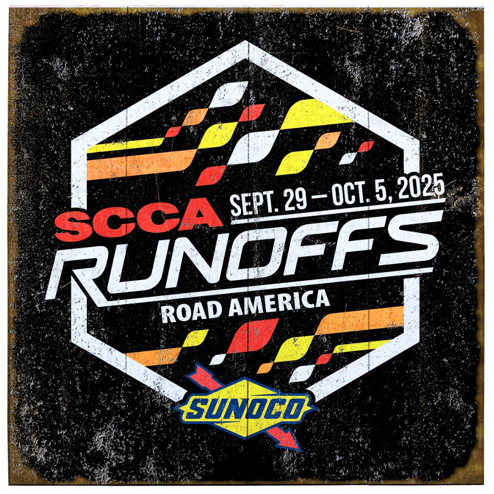 2025 RUNOFFS Wood Sign
