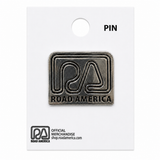 RA Silver Logo Pin