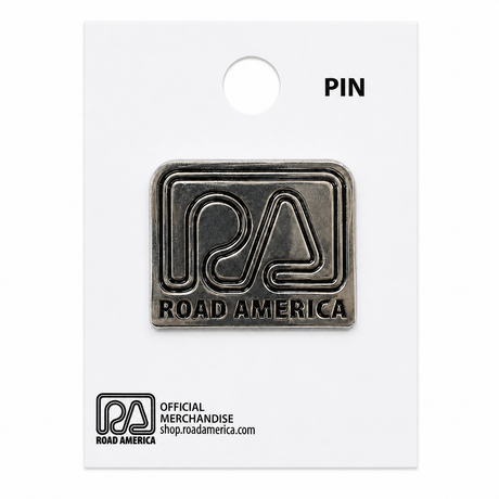 RA Silver Logo Pin