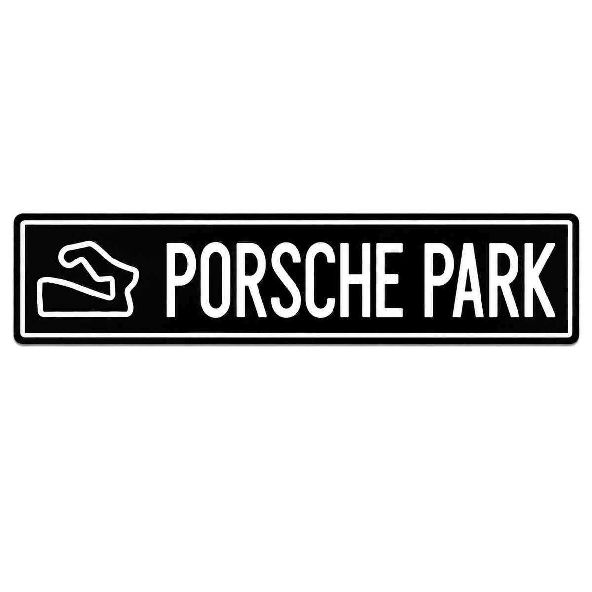 Porsche Park Magnet