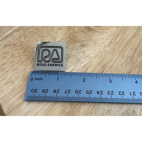 RA Silver Logo Pin