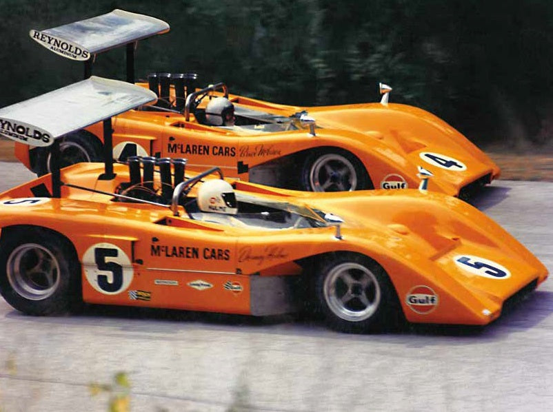 1969 CAN-AM: McLaren Cars Panel