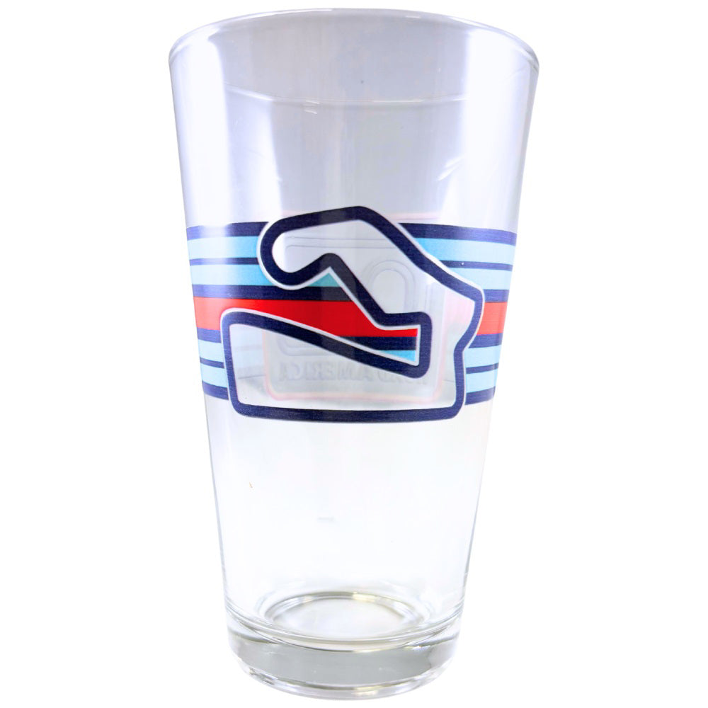 RA Striped Pint Glass