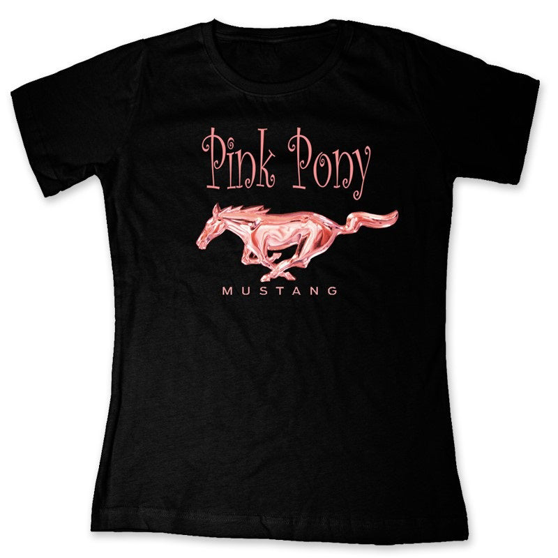 Ladies Pink Pony Tee