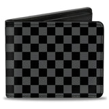 Bi-Fold Checker Wallet