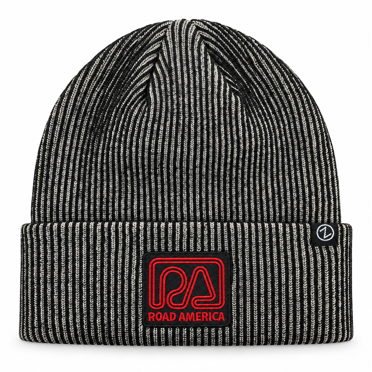 RA Striped Cuff Beanie