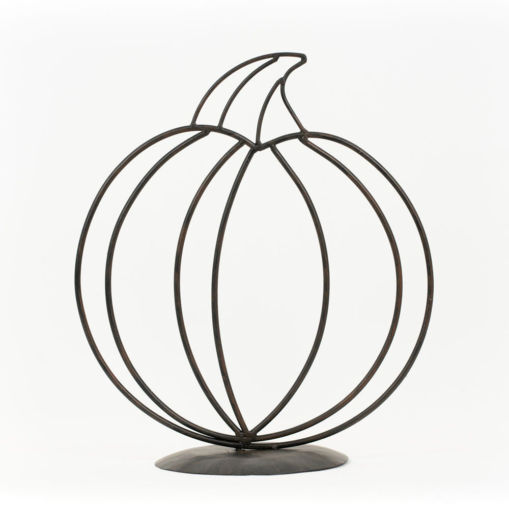 Large Pumpkin Metal Cutout