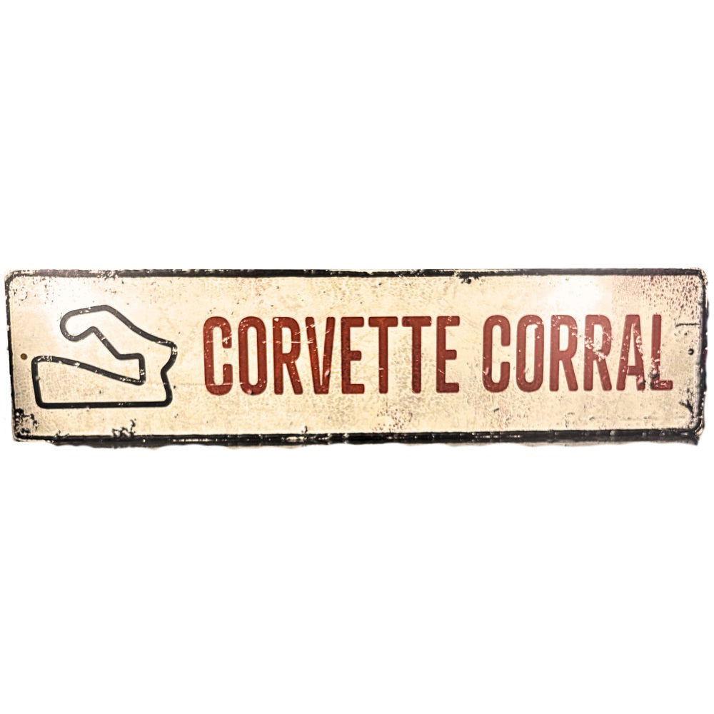 LM Sign CORVETTE CORRAL