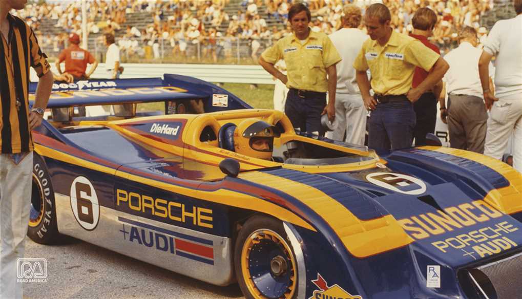 1973 CAN-AM Donohue Sunoco Pre-Race Banner