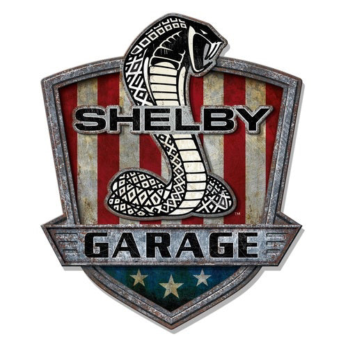 23" Mdf Shelby Garage Sign