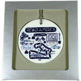 RA JG Ceramic Ornament Blue