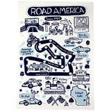RA Blue Postcard