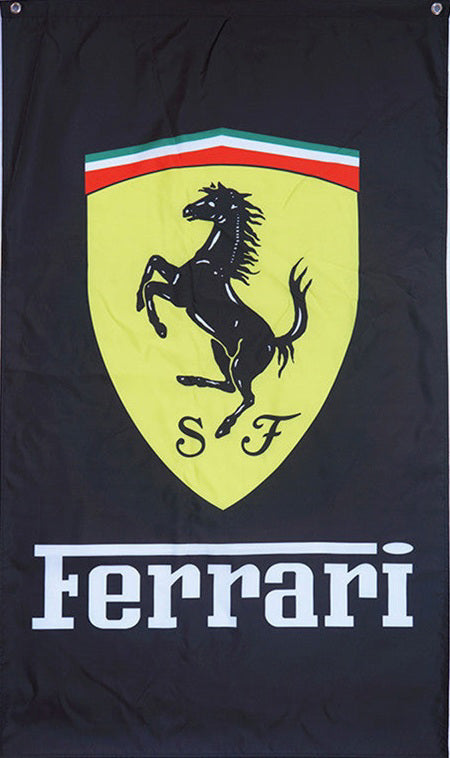 Ferrari Flag - Vertical