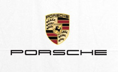 Porsche Flag - White