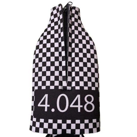 Checkered Bottle Coozie