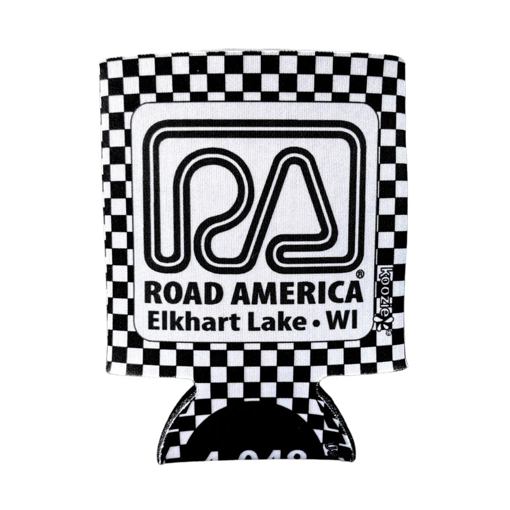Checkered TO Koozie