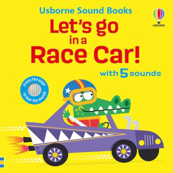 Let's go in a Race Car! Book