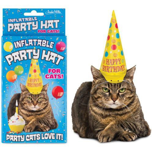Inflatable Party Hat for Cats