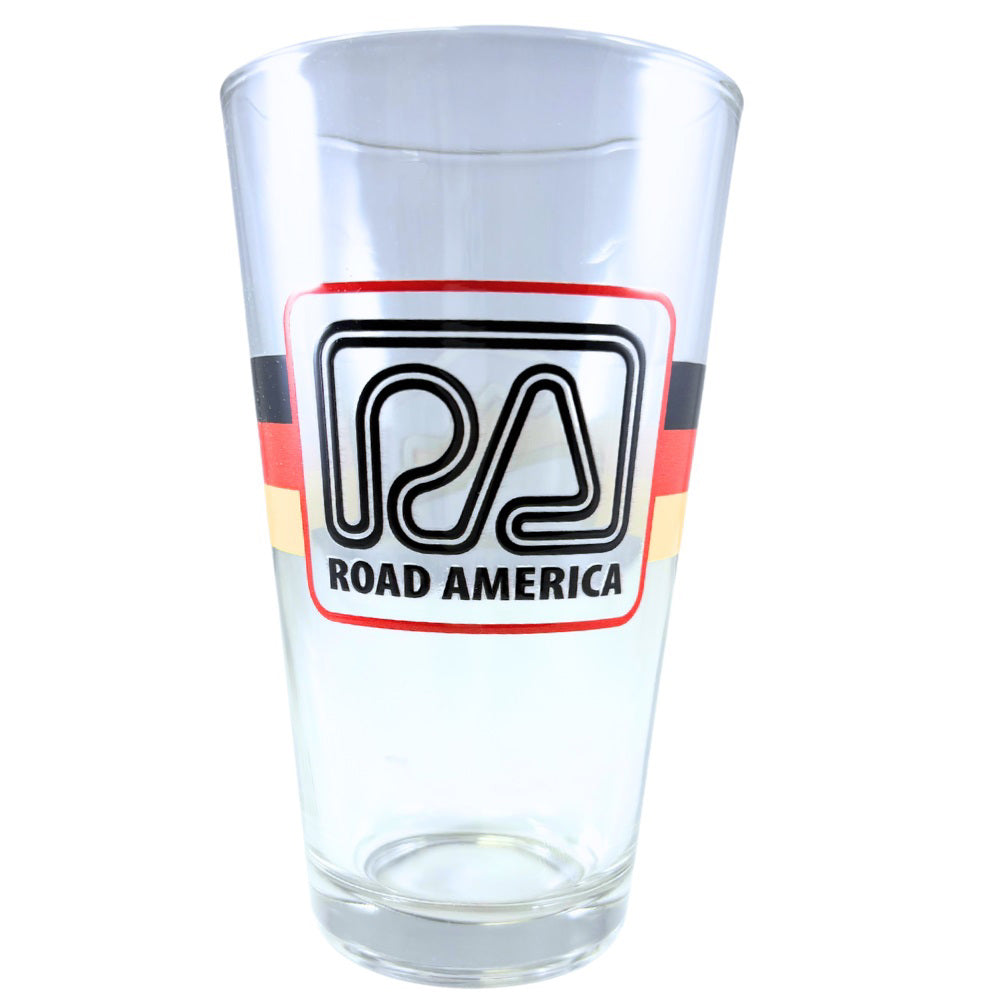 RA Striped Pint Glass