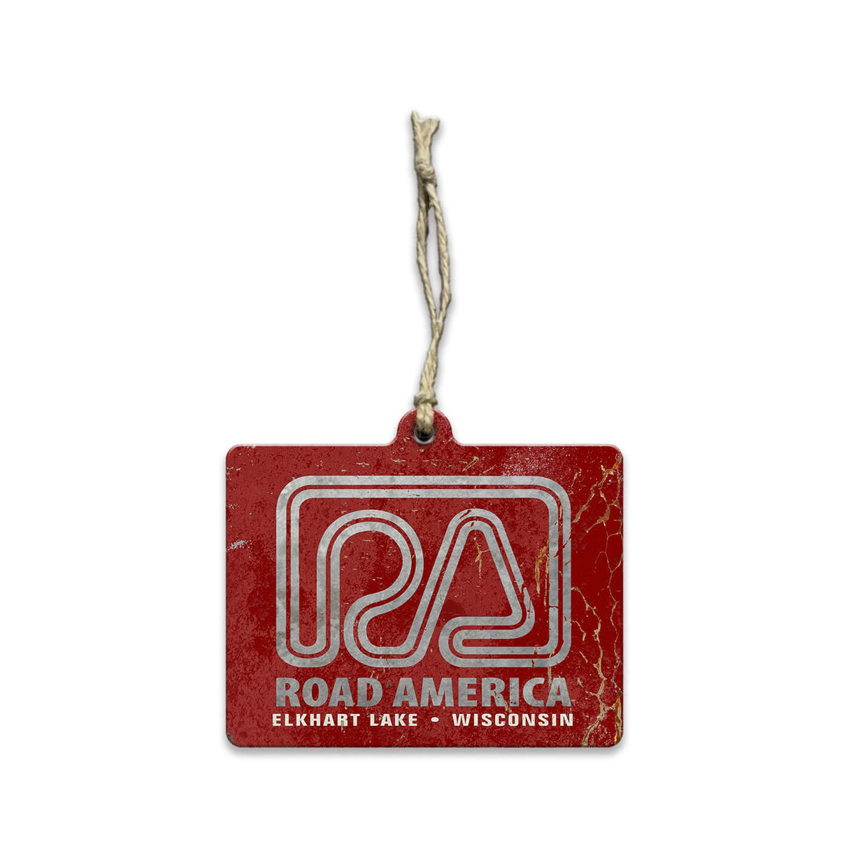 RA Logo Wood Ornament