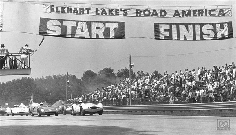 1962 JUNE SPRINTS Start Banner
