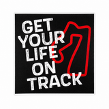 Life on Track Sticker