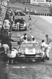 1970 TRANS-AM Pit Lane DeLorenzo Canvas