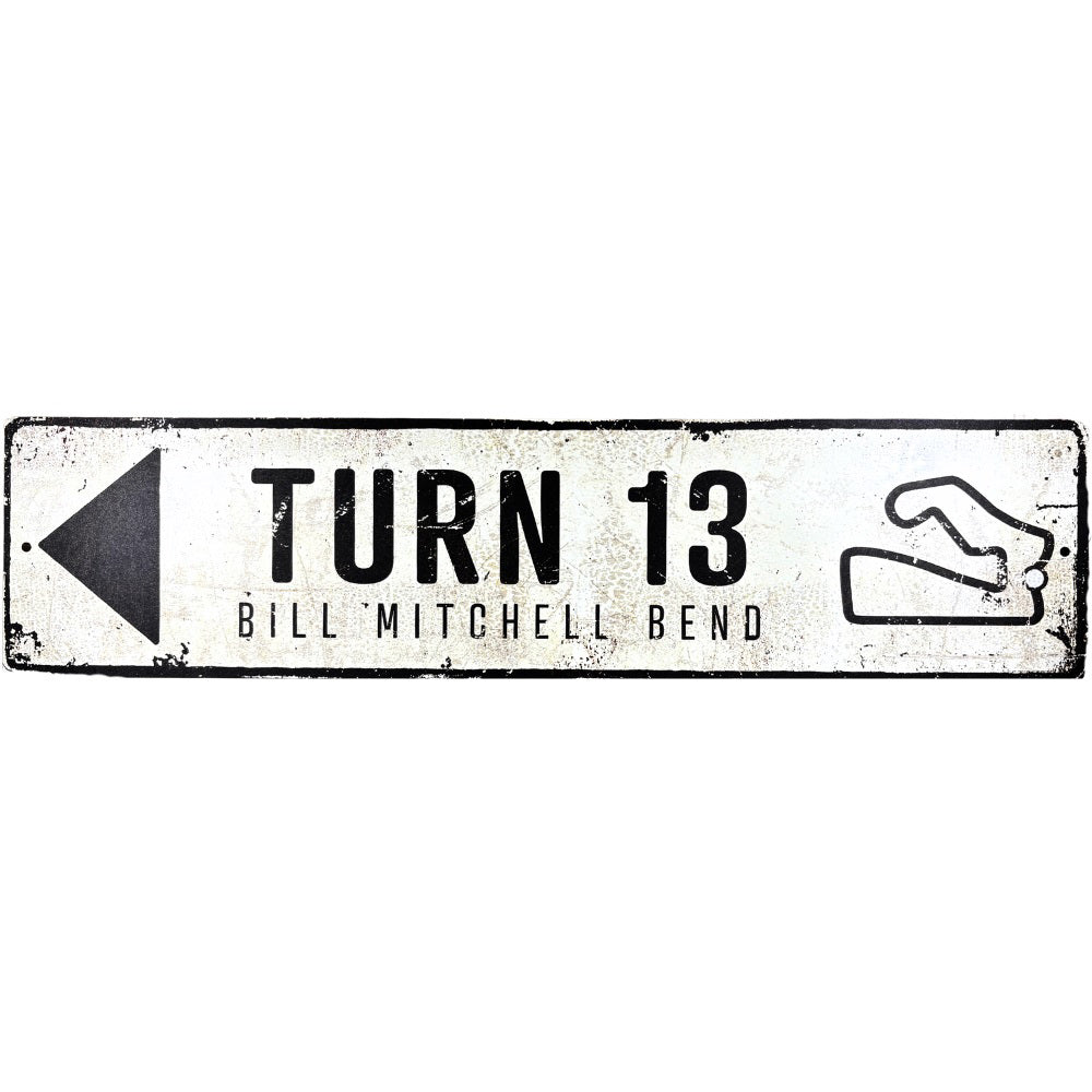 LM Sign TURN 13