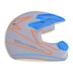 Racing Helmet Cookie Cutter