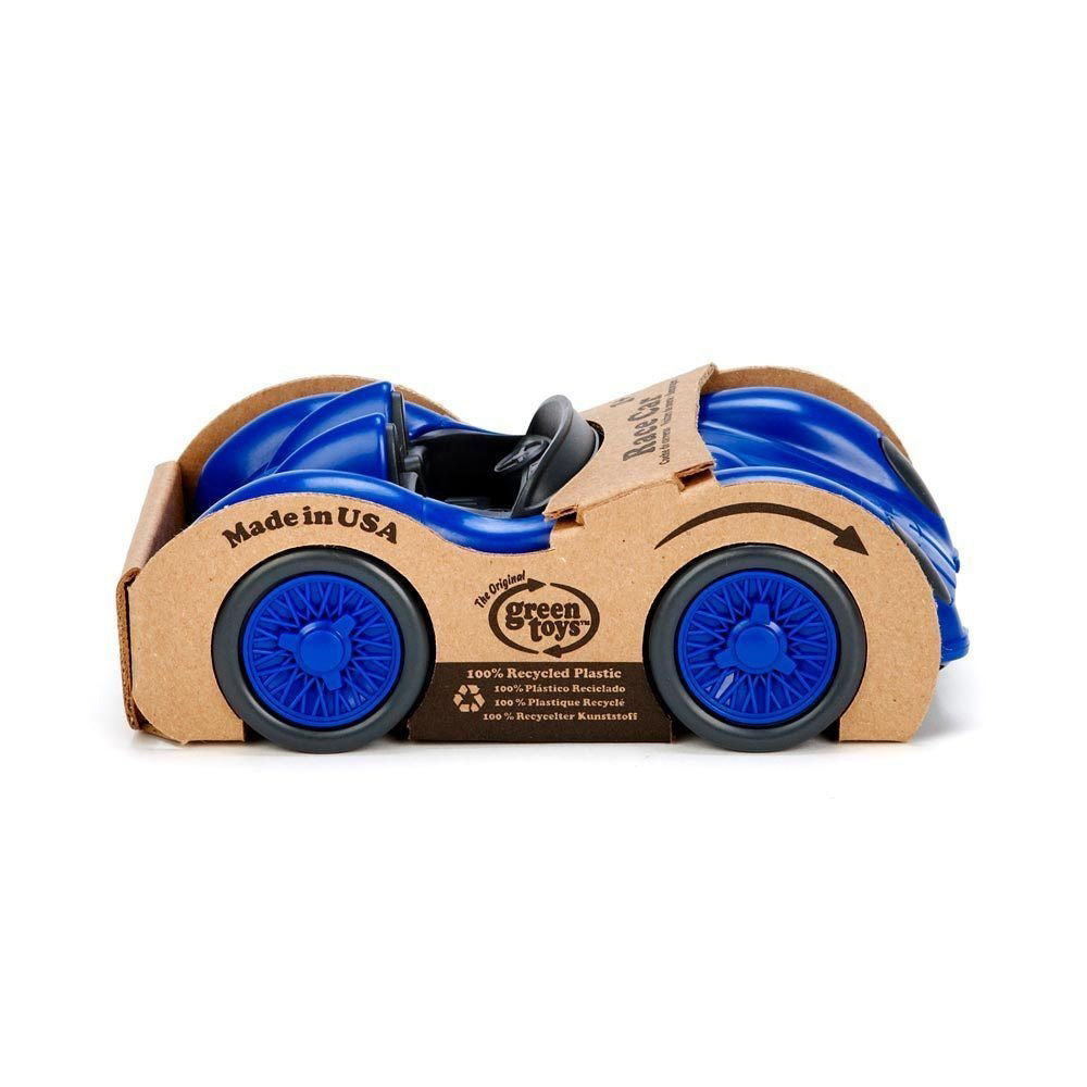 Blue Race Car