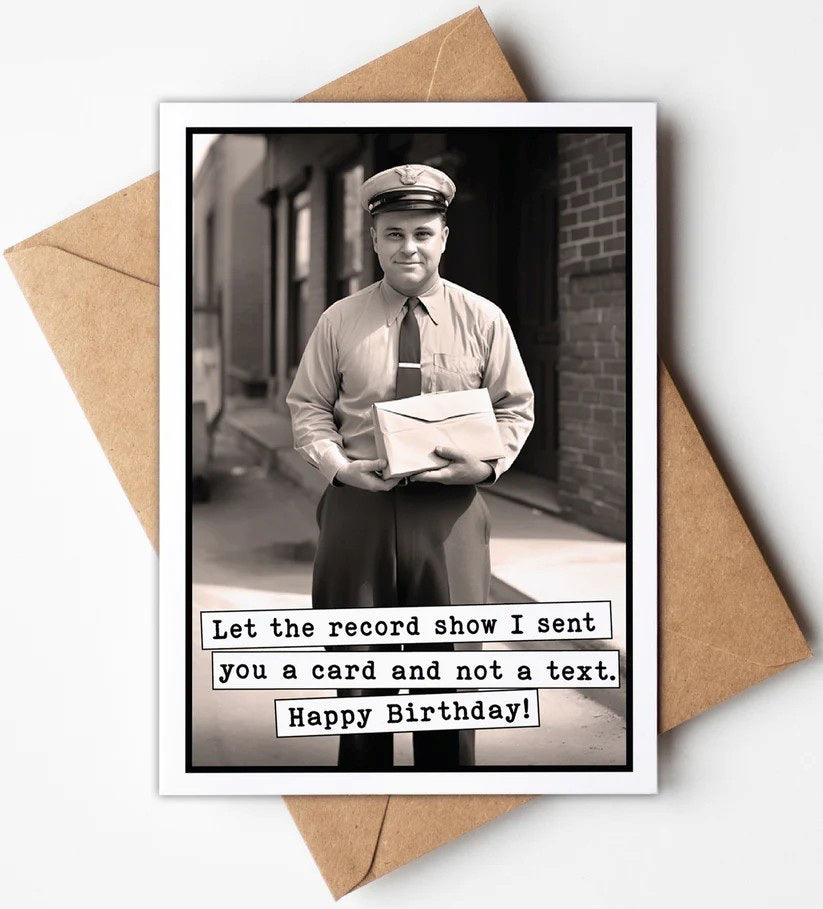 Happy Birthday Card Not a Text