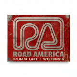 RA Logo Sign Wood