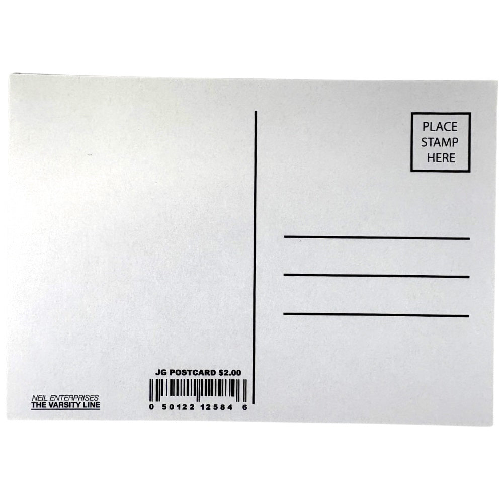 RA Blue Postcard