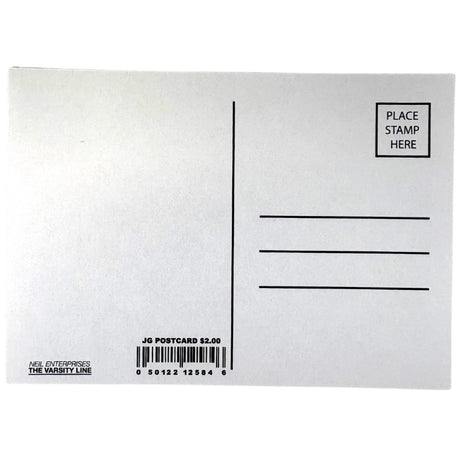 RA Blue Postcard